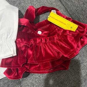 Cute brand new toddler girl dress with headband